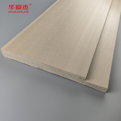 Cadre de porte en bois plastique composite de 12' avec porte rectangulaire carrée Wpc