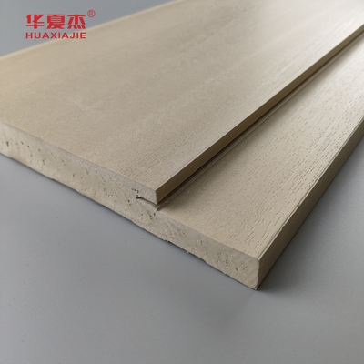 Cadre de porte en bois plastique composite de 12' avec porte rectangulaire carrée Wpc