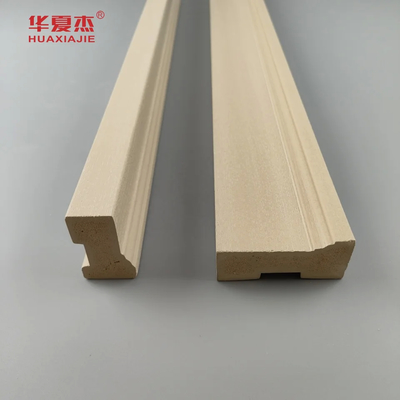 Cadre de porte en bois plastique composite Wpc pour les espaces extérieurs intérieurs dans la décoration de la maison