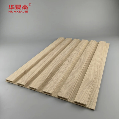 Facile à installer 220 mm x 9 mm Wpc panneau mural extérieur antiseptique imperméable à l'eau anticorrosif