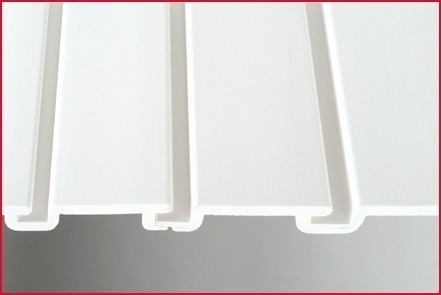 Parement en PVC de longueur personnalisée avec une excellente résistance au feu 4ft et 8ft prêt à être expédié
