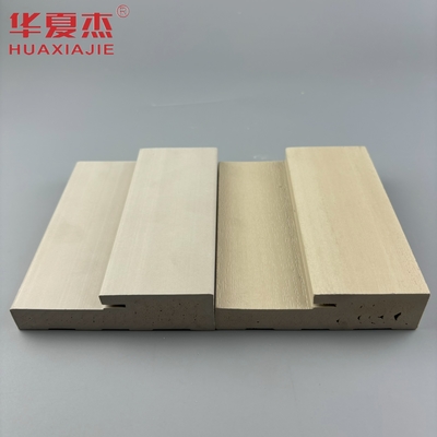 Cadre de porte en bois plastique composite en WPC en forme carrée pour le remplacement de la porte