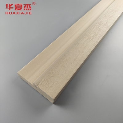 Cadre de porte en bois plastique composite en WPC en forme carrée pour le remplacement de la porte