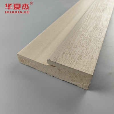 Cadre de porte en bois plastique composite en WPC en forme carrée pour le remplacement de la porte