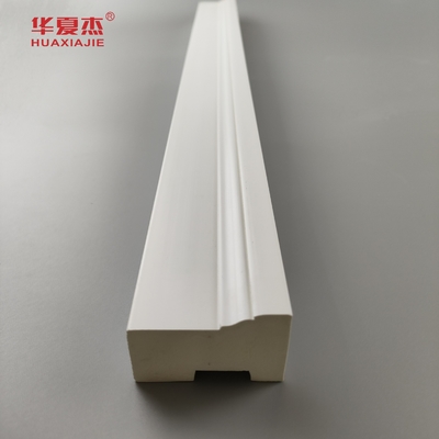 12 pieds de longueur PVC bord de garniture avec finition de surface de grains de bois et résistance aux UV