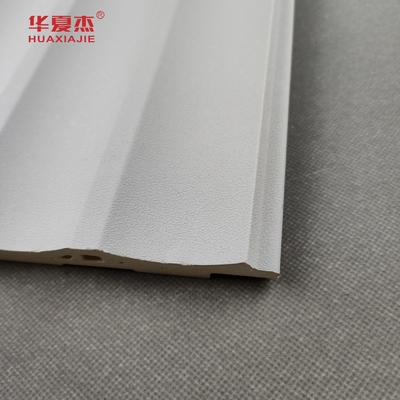 Décoration d'intérieur Panneau mural gris Wpc bois plastique composite Matériau durable