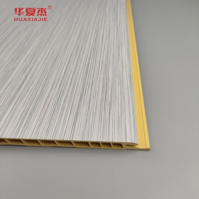 Panneau mural extérieur en composite bois-plastique (WPC) de 600x9mm, facile à installer et nécessitant peu d'entretien