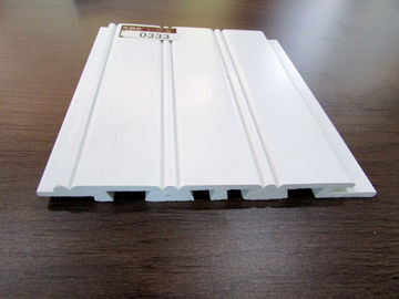 Bon prix Revêtement intérieur de mur du parquet WPC de Wainscoting de vinyle d'UPVC pour protéger le mur de garage en ligne