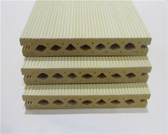 Bon prix Le Decking composé Anti-UV de WPC embarque l'Anti-insecte avec le panneau de section de Hollw en ligne