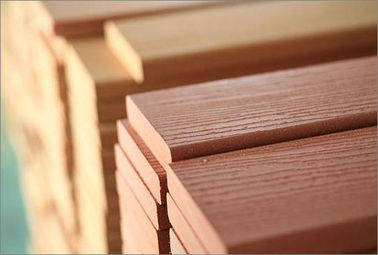 Bon prix Decking composé Temps-résistant de WPC pour des Deckings architecturaux en ligne