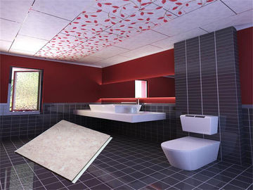 Bon prix Panneau composé imperméable intérieur de plafond de salle de bains de panneaux de plafond de PVC en ligne