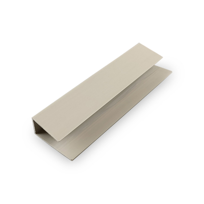 Monture moulant le panneau Grey Color noir blanc décoratif de PVC Slatwall