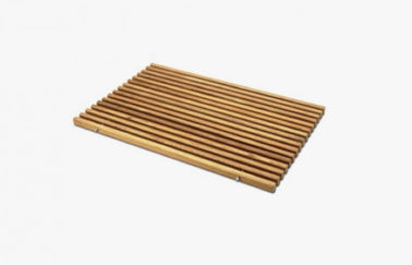 Bon prix tapis de relief par hêtre antidérapant de 60cm * de 80cm WPC pour l'installation facile de salle de bains en ligne