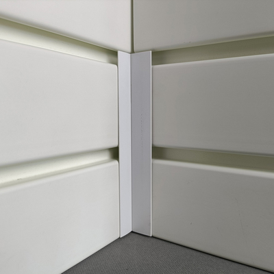 Insertion de PVC de Huaxiajie Slatwall pour la décoration de mur de Chambre