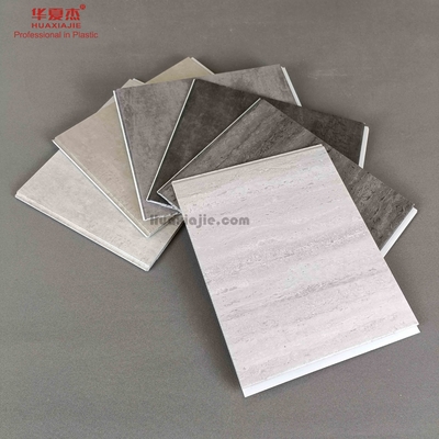 qualité Panneau mural en PVC imperméable en marbre Panneaux muraux de plafond en PVC pour la décoration intérieure Usine
