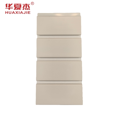 Bon prix PVC étanche à l'humidité Slatwall en plastique lambrisse le vinyle blanc 8ft intérieurs et extérieurs en ligne