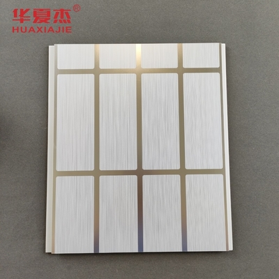panneaux de plafond de PVC de 2.52kg/M avec la place/résistance caché/de V-cannelure bord d'humidité