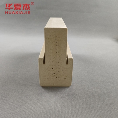 Bon prix jambage de porte composé en plastique en bois WPC de cadre de porte de 4.22kg/M Weight WPC en ligne