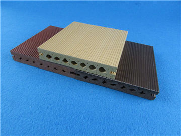 Bon prix Plate-formes de composé de Deckings de plancher du vinyle WPC de Decking de WPC machinées par luxe en ligne