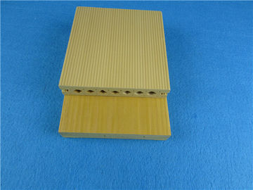 Bon prix Mouldproof jaunissent le Decking composé de WPC/Decking en bois composé écologique en ligne