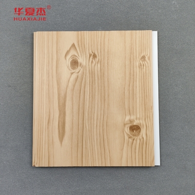 Vente directe en bois de grain Pvc Décoration du mur Panneau de mur en Pvc Matériau de plafond en plastique