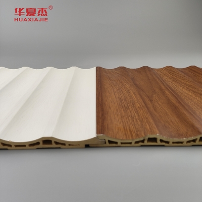 Bon prix Panneau murale en PVC stratifié Panneau en PVC flotté Panneau en PVC en bois blanc Grain Panneau Wpc Décoration de maison / bureau en ligne
