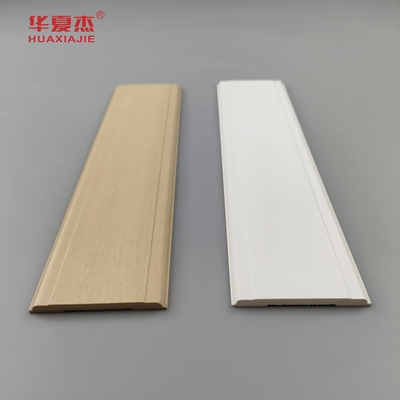 Bon prix Cadres de porte en plastique composite en bois texturé à grains modernes en ligne