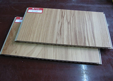 Bon prix Revêtement écologique de mur de WPC avec le grain en bois de modèle de DIY en ligne