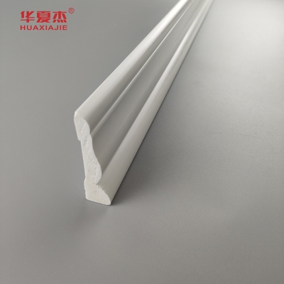 Bon prix Décoration de bordure en PVC blanc moulure en PVC résistant à l'humidité décoration de la maison en ligne