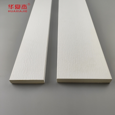Moulures en PVC carrées planche en PVC en blanc pour une large gamme d'applications