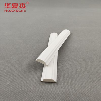 Bon prix 22x6mm White Vinyl PVC Foam Trim Moulding for Interior Wall Base Cap with Woodgrain Finish en ligne