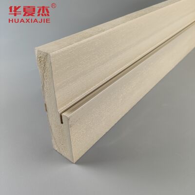 Bon prix 4-9/16' largeur 4,22kg/m poids longueur personnalisable cadre de porte en WPC et jambe pour la décoration intérieure en ligne