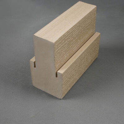 Bon prix Résistance à la déformation et à la fissuration cadre de porte en WPC facile à installer adapté aux portes intérieures et extérieures en ligne