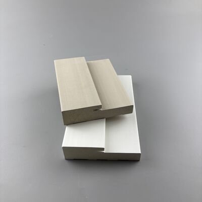 Bon prix 115 mm Jamb de porte en PVC - Cadre de porte en WPC imperméable à l'eau avec surface blanche en ligne