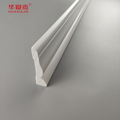 Bon prix Moulure de finition en PVC de longueur personnalisée avec profil carré et surface lisse pour finitions intérieures de bâtiment en ligne