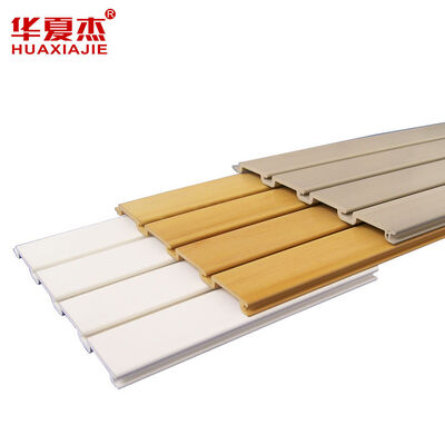 Bon prix Panneaux muraux à lattes en PVC de 4 pieds x 8 pieds, légers, 1.7kg, blanc, gris, taupe, grain de bois, panneaux personnalisables pour rangement mural en ligne