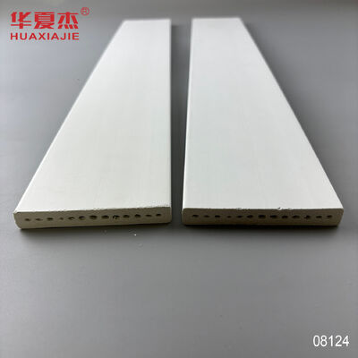 Bon prix Profilé de garniture en PVC Explosion, nouveau produit, planche 15/32X3-1/2, moulage 89x12mm, conception blanche, Durable et écologique en ligne
