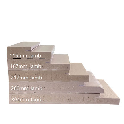 Bon prix Le cadre de porte imperméable 4 9/16 et 6 de Wpc 9/16 type solide en bois grain a donné une consistance rugueuse en ligne