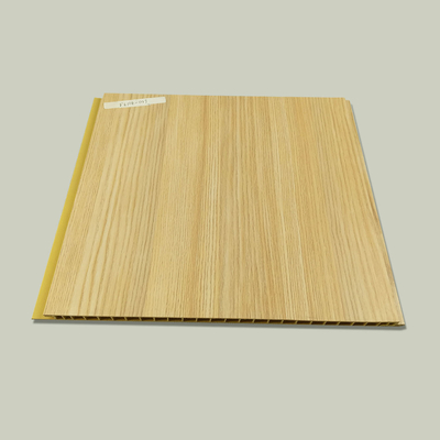 Type creux épaisseur de la largeur 9mm du panneau de mur intérieur de Wpc 300mm imperméable
