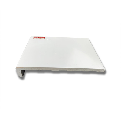 Largeur en plastique d'Upvc 200mm de couleur de PVC de filon-couche solide lisse blanc de fenêtre