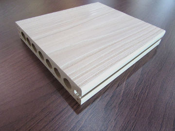 Bon prix Le Decking composé creux de la coextrusion WPC couvre de tuiles Rotproof pour le jardin en ligne
