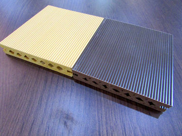 Bon prix Cannelure de Lowes et conseils composés creux de Decking de vinyle de WPC en ligne